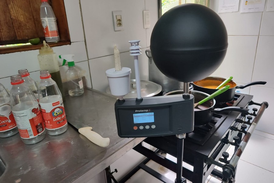 Medição de calor